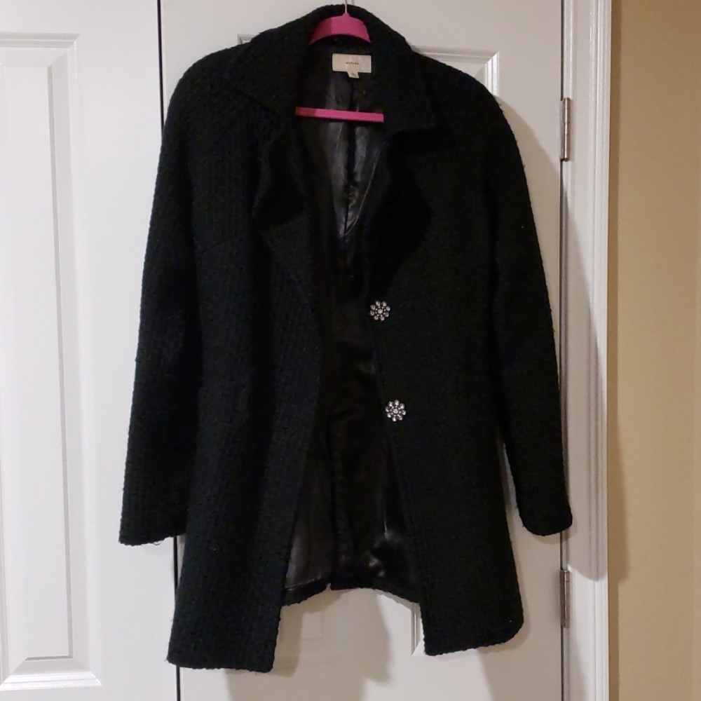 Black pea coat